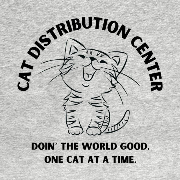 Cat Distribution Center by Texas Bloomin’